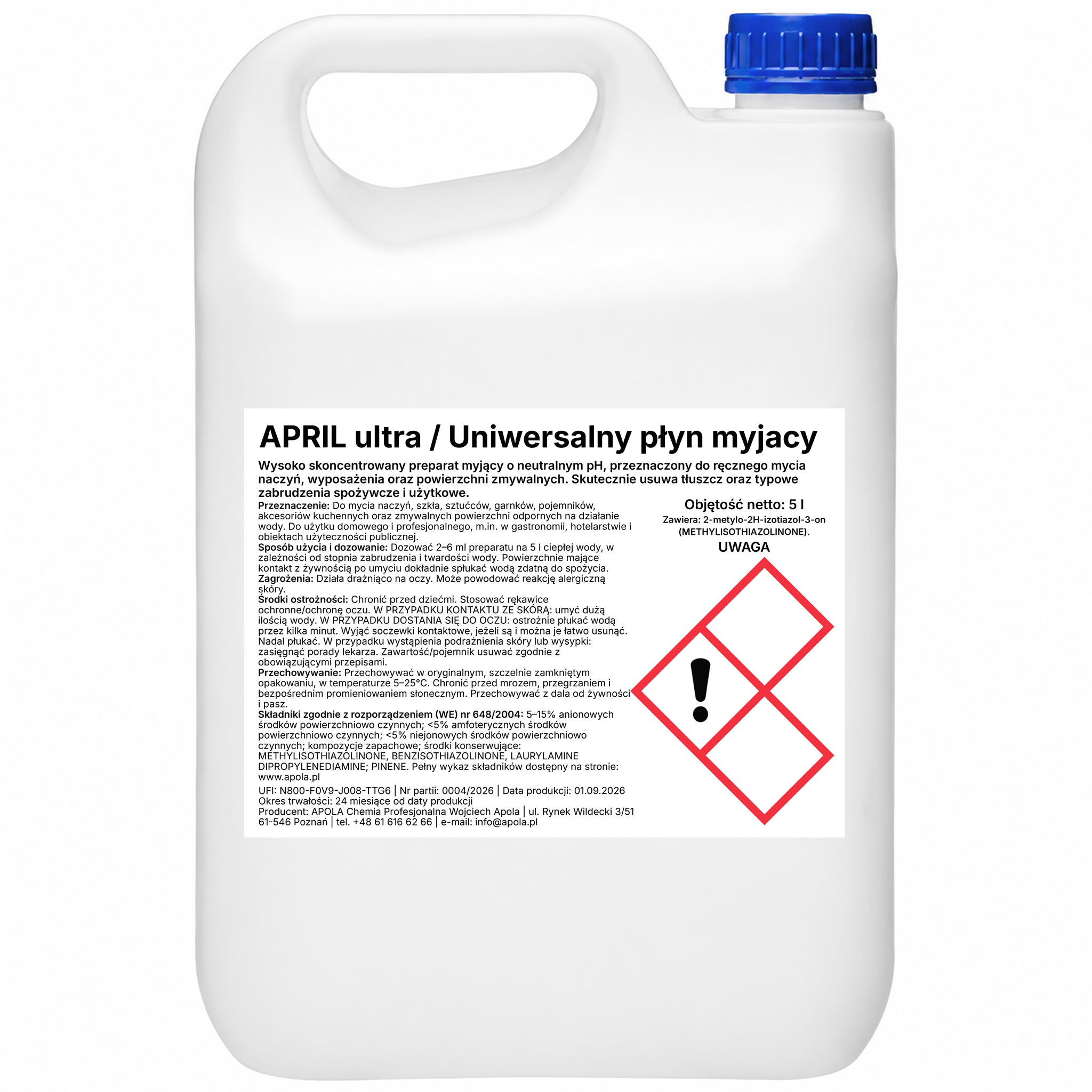 APRIL ultra do mycia