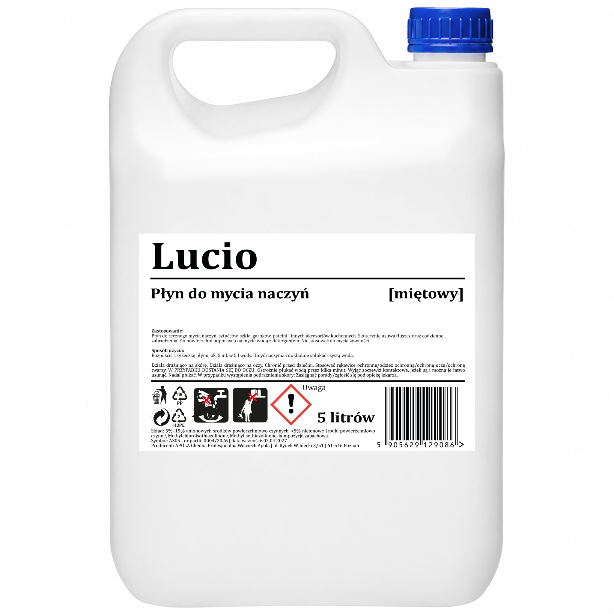LUCIO do mycia naczyń