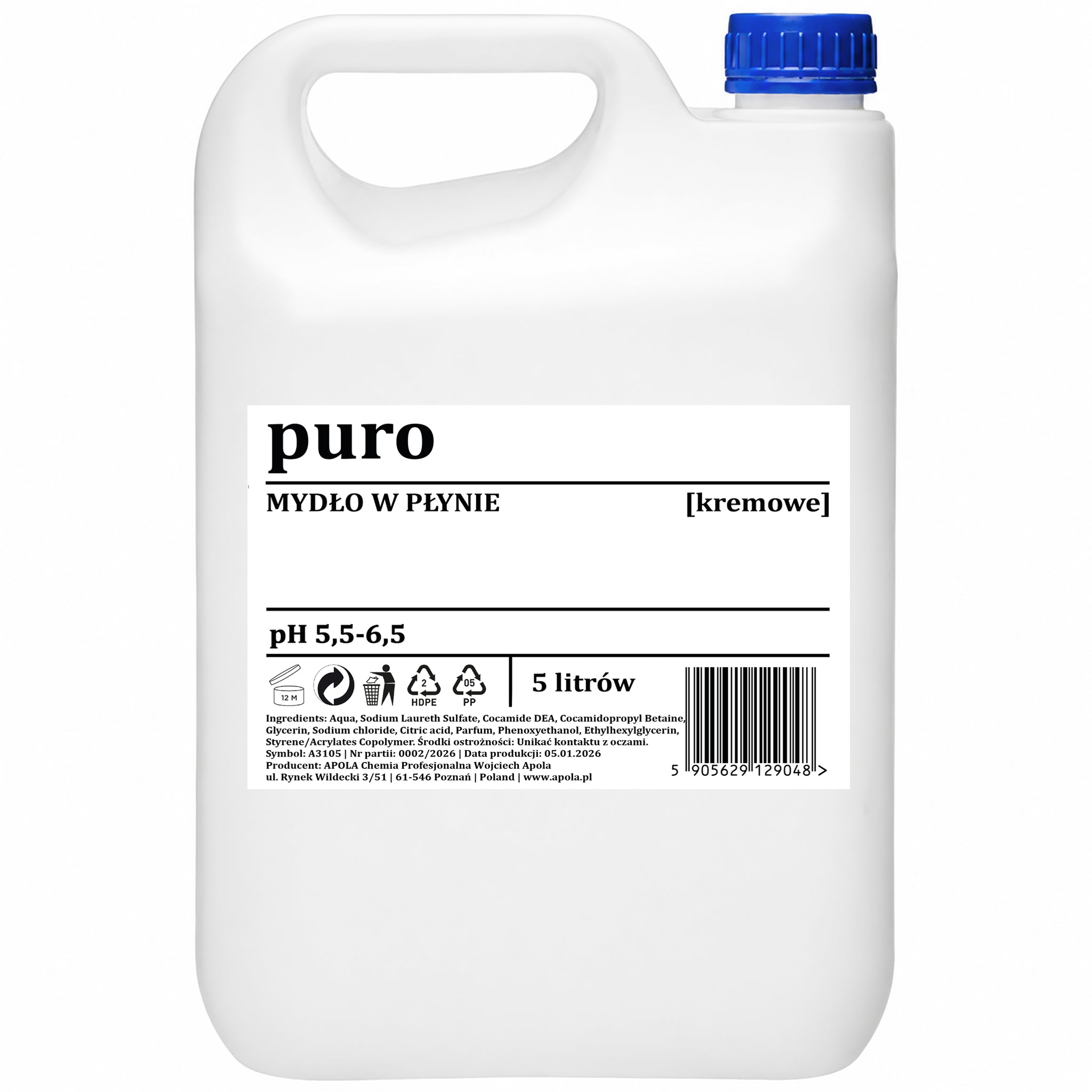 Mydło PURO Kremowe